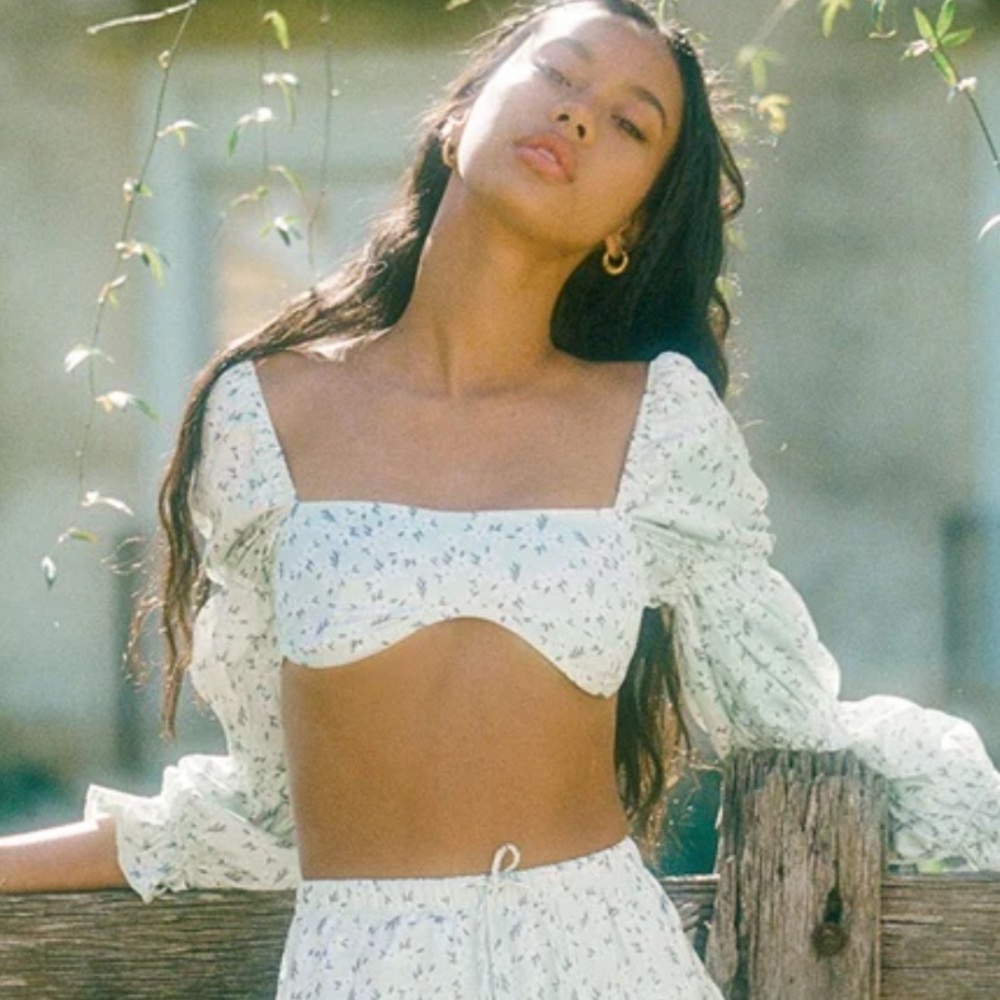 Sabo Skirt Silky Gemini Top